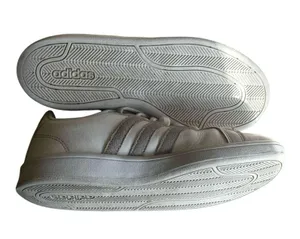 Adidas Women’s Athletic Sporty Court Style Lace Up Striped Sneakers Sz 7.5 thumbnail 7