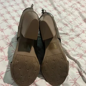 Maurices Brown Women's Oped Toe Heel Boots size 10 thumbnail 6