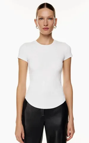 Aritzia Babaton Grey T-Shirt thumbnail 1