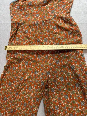 Live To Be Spoiled Floral Print Wide Leg Jumpsuit fits like size 8 thumbnail 8