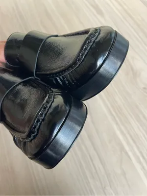 Steve Madden Black Patent Loafers for Women thumbnail 12