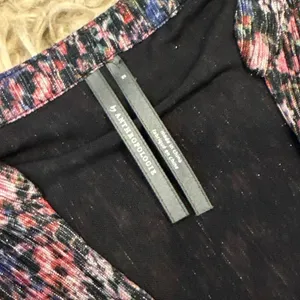Anthropologie "Dionne" metallic floral blouse size small thumbnail 3