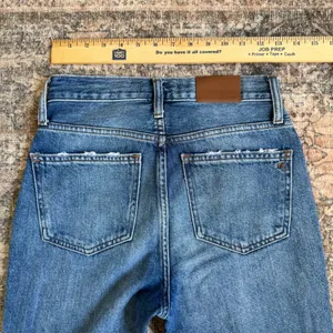 Madewell The Mom Jean High Rise Jeans Medium Wash Size 24 thumbnail 7