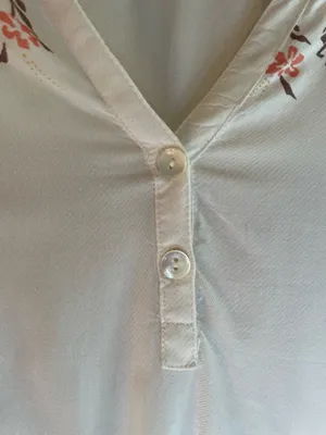 Aventura balloon sleeve Tencel top NWT thumbnail 10