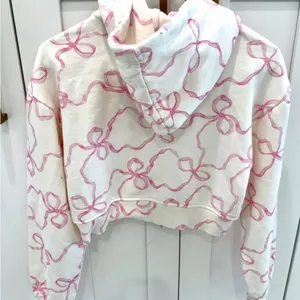 LoveShackFancy Pierra Crop Hoodie thumbnail 2