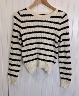 Romeo + Juliet couture striped sweater thumbnail 1