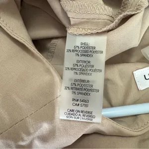Calvin Klein Beige Shirt Sleeve Ankle Length Jumpsuit NWT Size 6 thumbnail 7