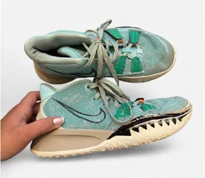 Nike Kyrie 7 "Shark" basketball trainers in blue and green #basketball US 5.5 M or 7 W thumbnail 1