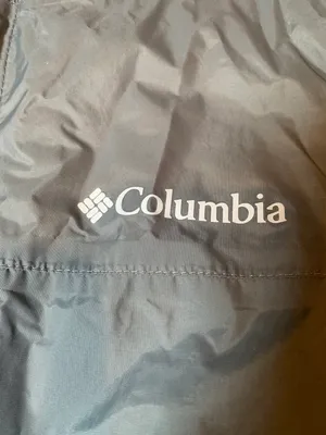 Columbia Omni-Tech Grey Raincoat Size Medium Like New thumbnail 5