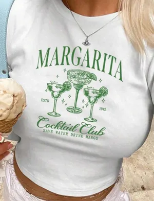 Shein Top Crop White thumbnail 1