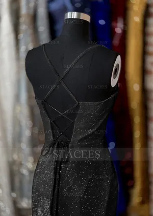 Stacee’s Black Prom Dress thumbnail 2