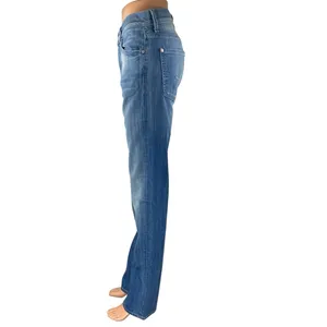 7 For All Mankind Slimmy Mens Blue High Rise Straight Slim Denim Jeans Pants 29 thumbnail 2