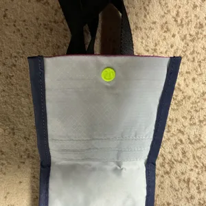 Lululemon Easy Access Crossbody Bag‎ Magenta Neon Yellow Small Travel Pouch thumbnail 4