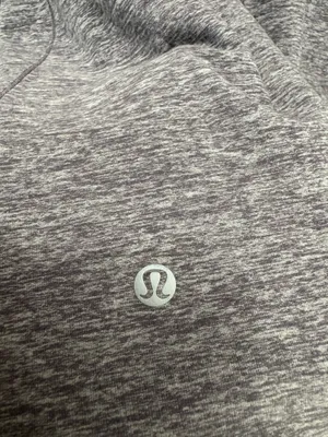 Lululemon gray heather wrap jacket in size 4 come with Lulu bag #athletic #activewear thumbnail 5