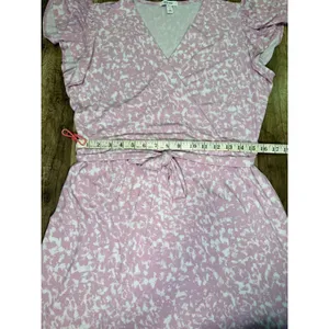 Nine‎ West flutter sleeves wrap dress, Size Large thumbnail 12