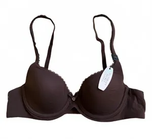 Victoria's Secret Perfect Shape Smooth Bra Chocolate Brown Women's Size 34A NWT thumbnail 1