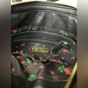 Whimsigoth Kitschy Glam Betsy Johnson Girly Grunge Awning Striped Y2K Crossbody thumbnail 10