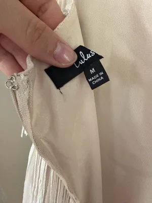Lulus fringe dress thumbnail 4