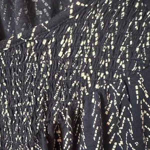 Lucky Brand Black and White Patterned Blouse thumbnail 5