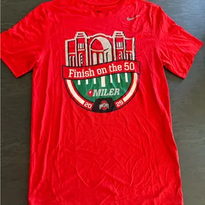 Nike Ohio State University Red Dri-Fit Shirt thumbnail 1