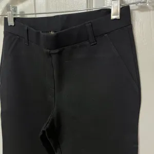 New Quince Ultra Stretch Ponte Straight Leg Pants Women’s extra small‎ XS Black thumbnail 5