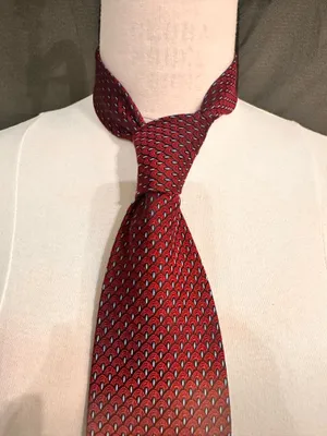 Jos.A.Bank Silk Tie Men's Necktie Executive Collection Red thumbnail 1