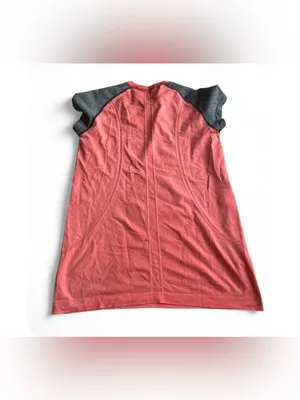 Lululemon Run: Swiftly Tech Short Sleeve Love Red Deep Coal W3033S size 10 thumbnail 3