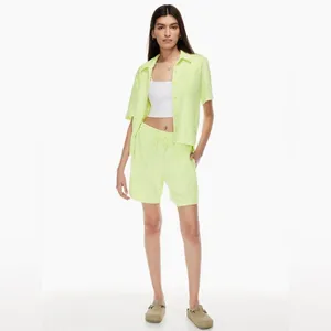 Wilfred‎ Free Popsicle 7“ Short Sz XL in Chamomile Yellow French Terry Cloth thumbnail 2