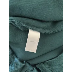 J. Jill Velvet Shift Dress Womens Size XS Green Holiday Party Short Sleeve Jewel thumbnail 4