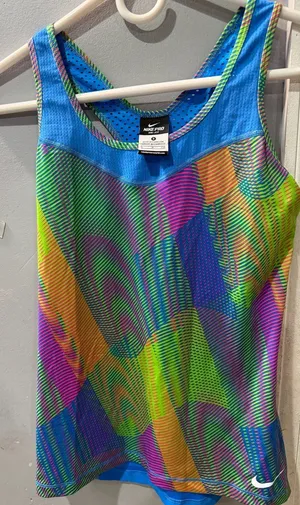 Nike Pro Dri-Fit Neon Mesh Active Wear Tank Top Small thumbnail 1