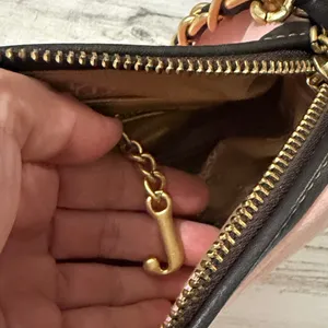 Vintage Juicy Couture Pink Suede Barrel Shoulder bag Y2K thumbnail 8