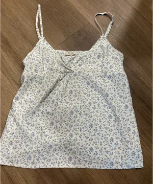 Brandy Melville Babydoll Tank Floral thumbnail 2