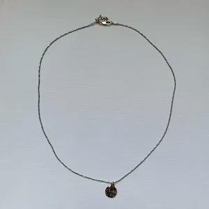 Handmade Adjustable Silver Sand Dollar Pendant Necklace thumbnail 3