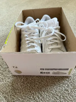 Adidas Vintage Baseline W White Leather Low Top Premium Classic Tennis Sneakers thumbnail 9