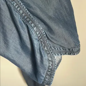 Lands’ End Women’s Casual Chambray Drawstring Ankle Pants thumbnail 3