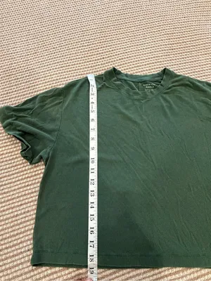 American Eagle Outfitters Forest Green Crop Top thumbnail 3