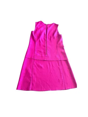 Ann Taylor LOFT pink dress size 2 thumbnail 3