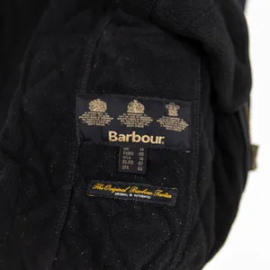NEW Barbour Women's Beadnell Polar Quilt Fleece Lined Full Zp Jacket Black 10 thumbnail 3