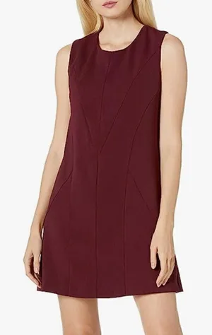 Amanda Uprichard Women's Harlow Dress in Wine NWT thumbnail 1