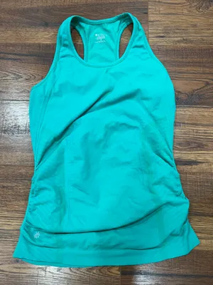 Athleta Speeding Seamless Tank Sz S Minty Sea Green Colors thumbnail 1