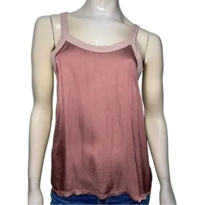 Nation Ltd. Women’s Size S Brown Copper Lakota Sateen Viscose Tank Top thumbnail 2