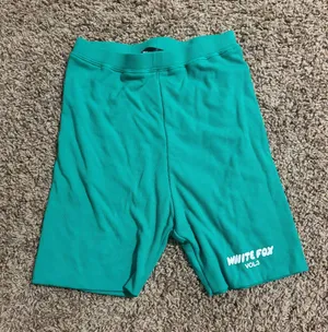 White Fox Biker Boutique Shorts Ribbed thumbnail 2