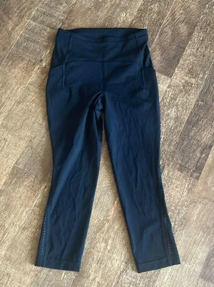 Lululemon Swift Speed High-Rise Crop 21" Black thumbnail 4