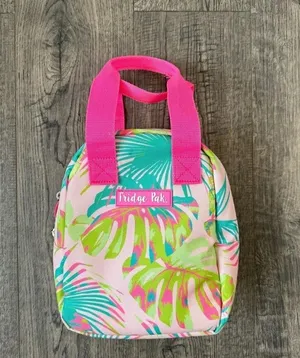 Fridge Pak Personal Insulated Lunch Bag- Sugar Plum Peacock Neon thumbnail 1