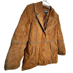 Vintage Images by Damselle Suede Jacket as‎ is thumbnail 9