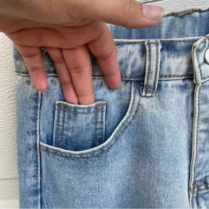 Savanna Jane Womens Shorts Rhinestone Tassel Blue Jean Denim Hippie Size Small thumbnail 7