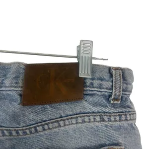 CK Calvin Klein Vintage 90s‎ Women's Plus Size 34 Baggy Light Wash Mom Jeans thumbnail 8