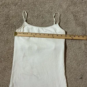 Y2K Aeropostale Cream Stretch Cami Tank Top S‎ P Basic Layering thumbnail 5