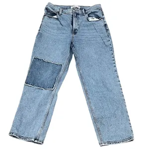 Abercrombie & Fitch Women's Size 30 Ultra High Rise Patchwork Jeans thumbnail 1