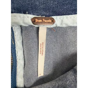 Free People Modern Femme Denim Mini Skirt Medium Wash Blue Size 6 OB502854 thumbnail 3
